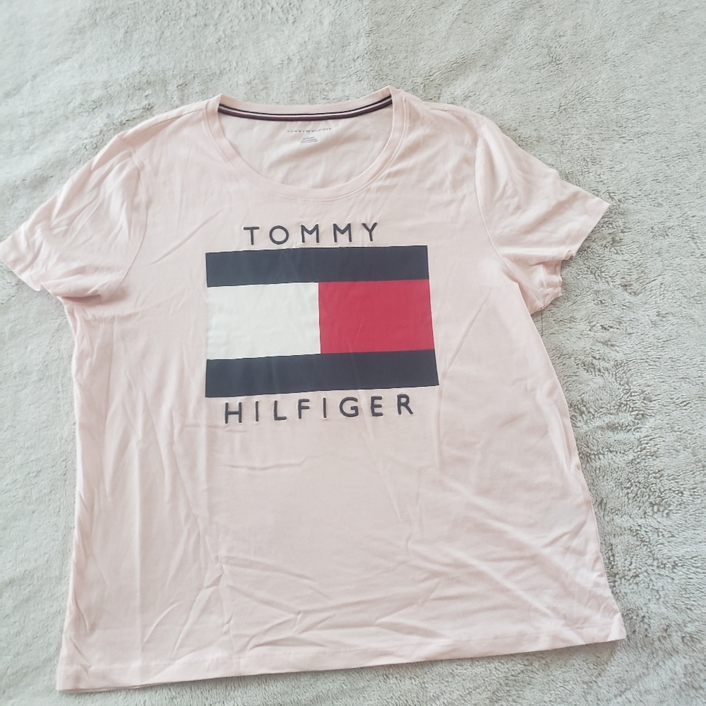 Tommy Hilfiger Pink Graphic T-Shirt